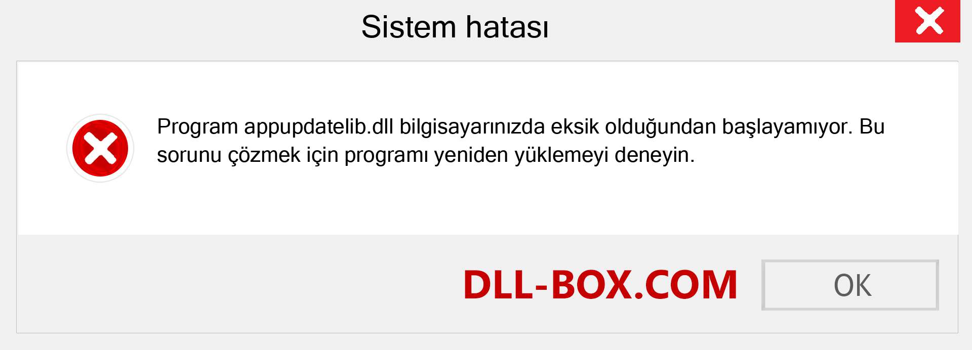 appupdatelib.dll dosyası eksik mi? Windows 7, 8, 10 için İndirin - Windows'ta appupdatelib dll Eksik Hatasını Düzeltin, fotoğraflar, resimler